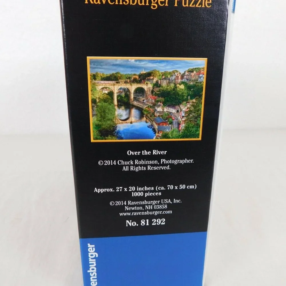 Ravensburger Over the River 1000 Piece Jigsaw Puzzle Photograph 2014 COMPLETE - Picture 5 of 9